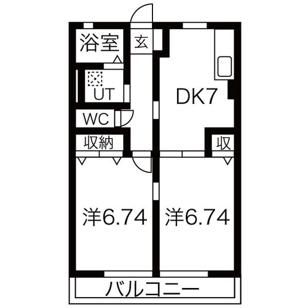 パークサイド 間取り図