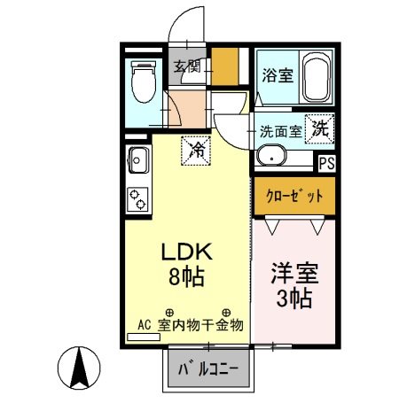 D-dream 間取り図