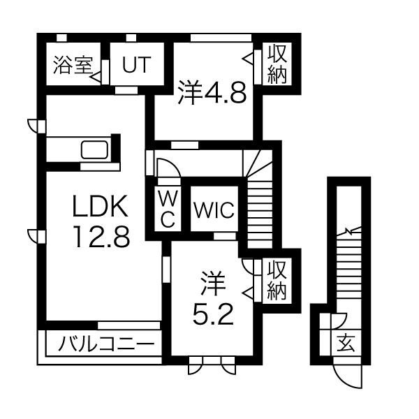 ブランシェ柊 間取り図