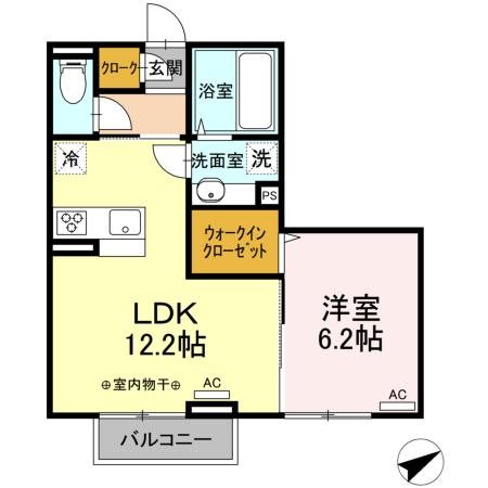 アメージングベルテ 間取り図