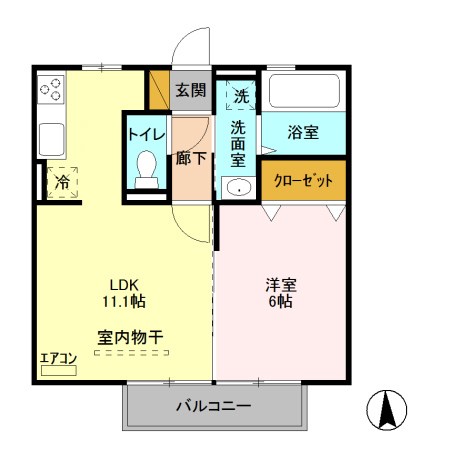 オペラハウス青柳 間取り図