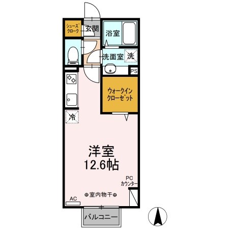 ラゾーナ江田 間取り図