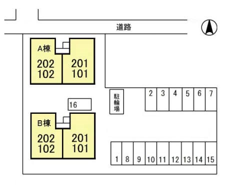 ジュネスなかじま　A/B その他外観1