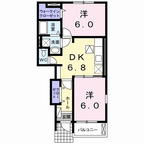 ステラル－チェＡ 間取り図