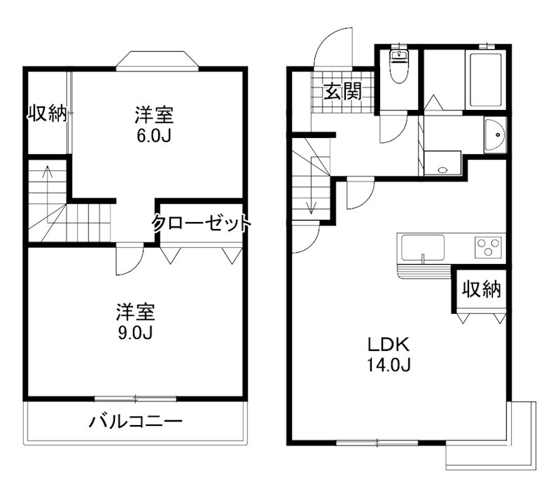 メゾン・コンフォール  間取り図