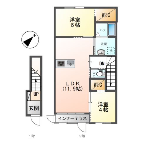 オリエンタルコート 間取り図