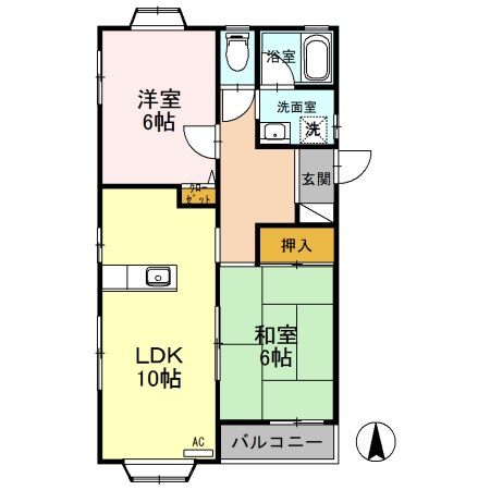 パークサイド 間取り図