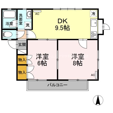 ＧＴハイツ 間取り図