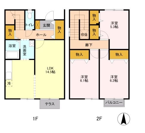 ソラティーオ 間取り図