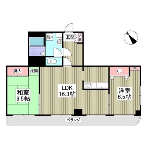 城東グランドレジデンス 間取り図