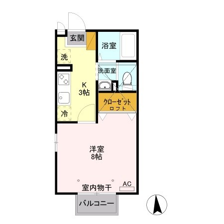 アンジェリーク 間取り図