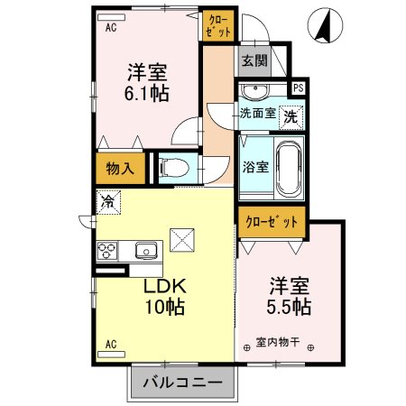 フィガロ 間取り図