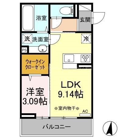 D-room大手町 間取り図