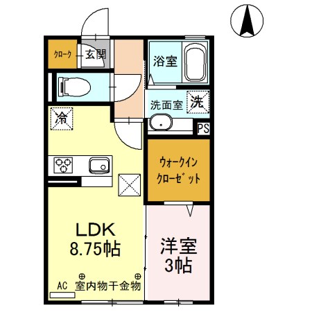 アスター 間取り図