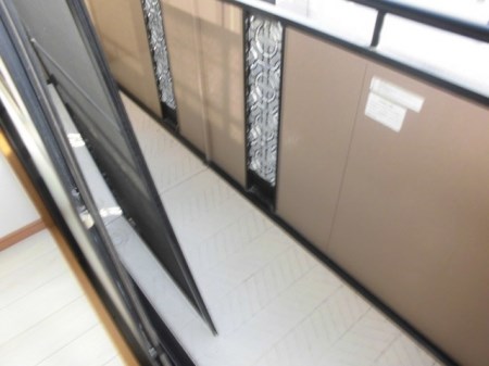 エクレールA ベランダ