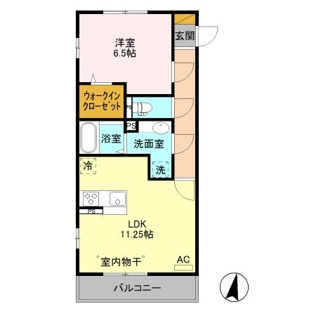アロスネグロ 間取り図