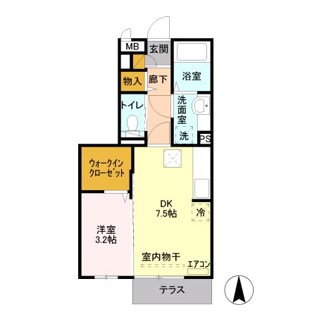 セピアコート 間取り図