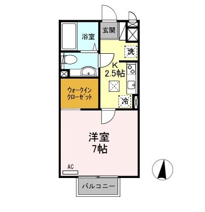 パルハイム2003ABC 間取り図