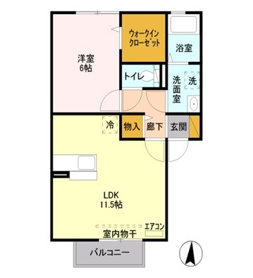 ウィッチフォード 間取り図