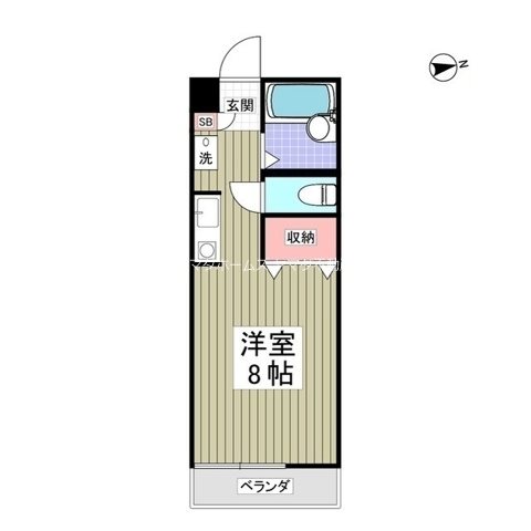 ロックハイツ　１ 間取り図