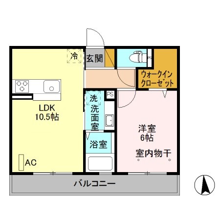 シュシュポルト 間取り図