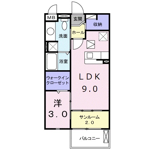 ＢＲＯＯＫ　ＳＩＤＥ 間取り図