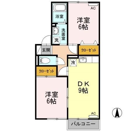 プランドール 間取り図