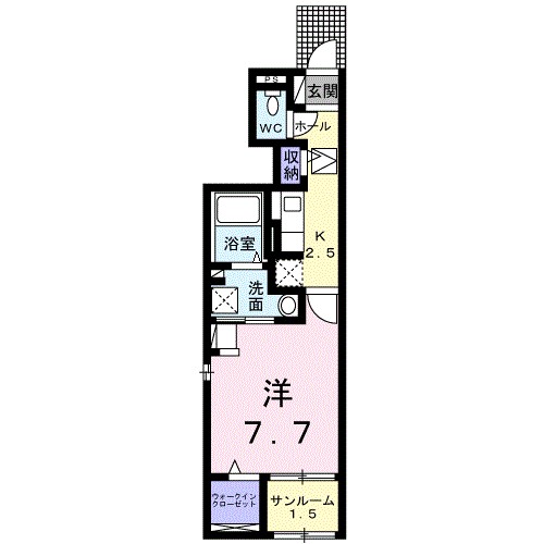 グランドＸ・ルタン 間取り図