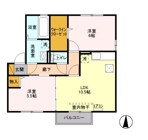 ア・プリオリ 間取り図