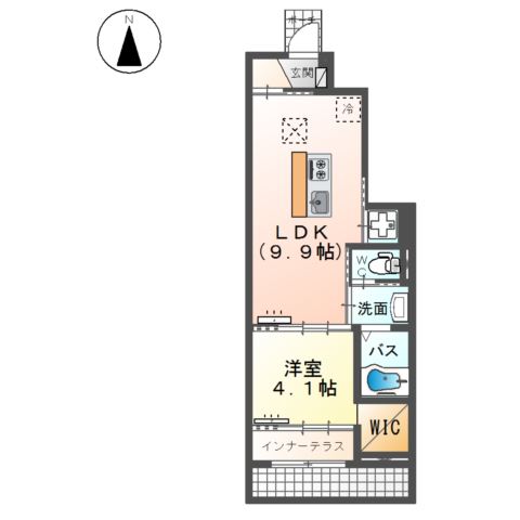 ノースグレイス 間取り図