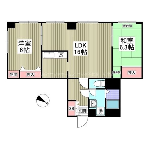 城東グランドレジデンス 間取り図