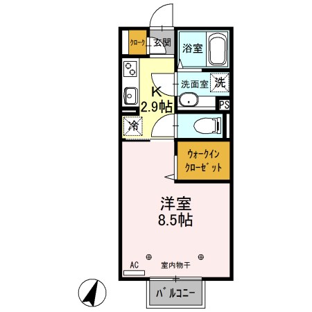 シェルピース  間取り図