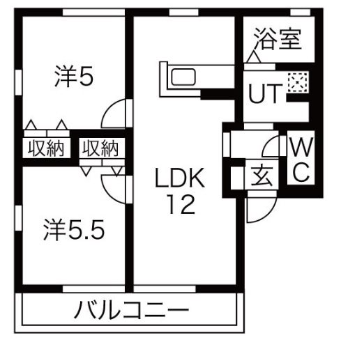 マリアージュ 間取り図