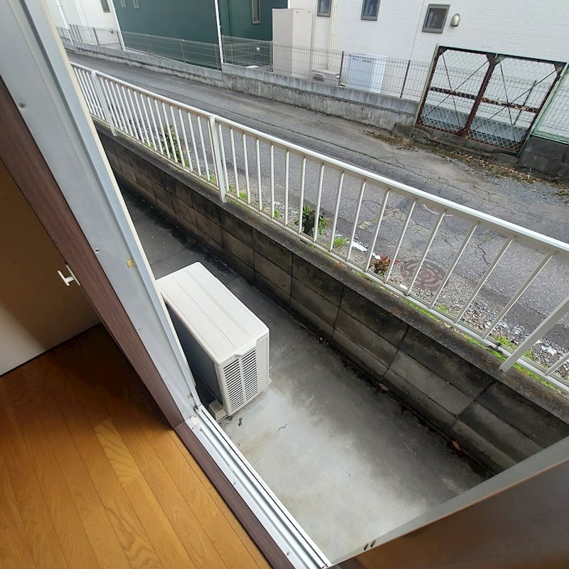 エステートなかざとB ベランダ
