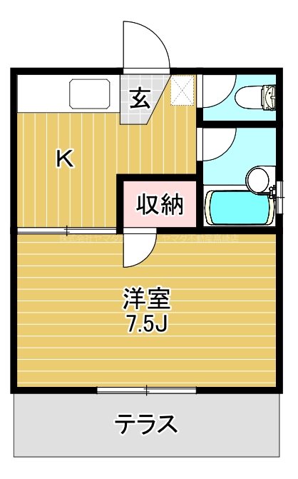 新井住宅 間取り図