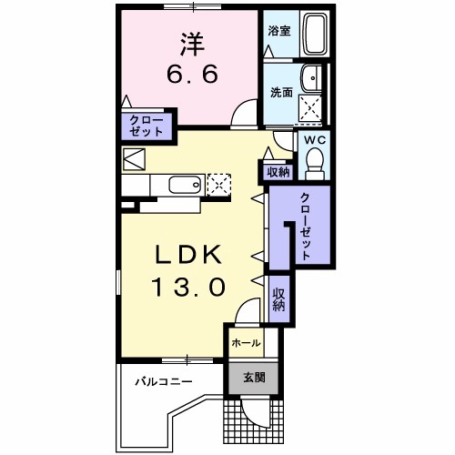 ルミナス・ガーデン 間取り図