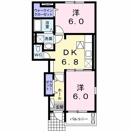 ステラル－チェＢ 間取り図