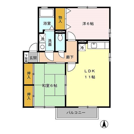 ニューセンチュリーＡ 間取り図