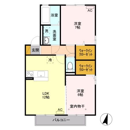 MIYABI　A  間取り図