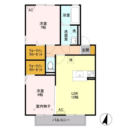 MIYABI　B 間取り図