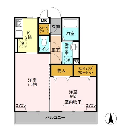 サンライトレジデンス駒形 間取り図
