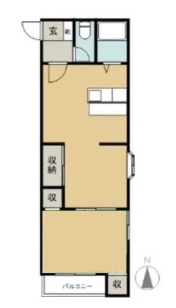 ハイツリッチ前橋 間取り図