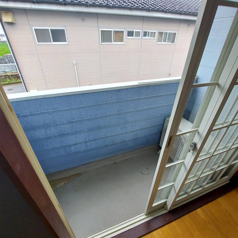 ハイツリッチ前橋 ベランダ