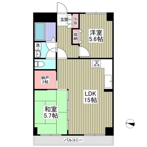 城東グランドレジデンス 間取り図