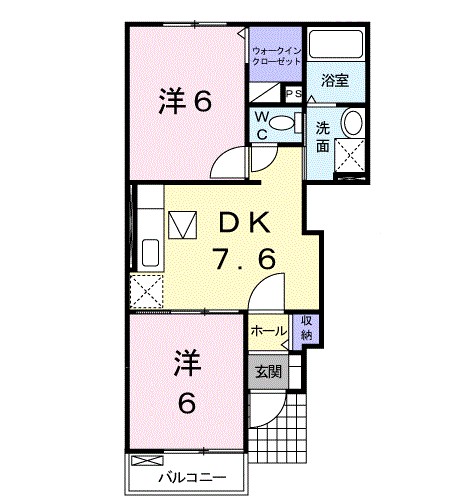 ＥＶＥＲＧＲＥＥＮ　Ｍ．Ｔ． 間取り図