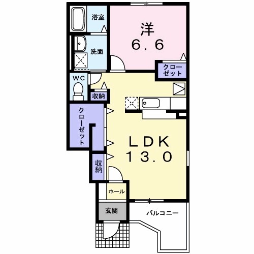 ブライト・ガーデン 間取り図