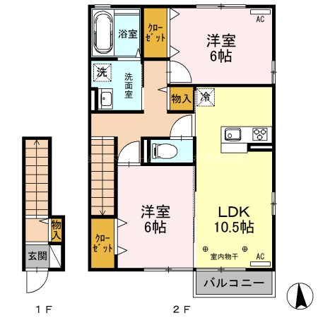 グラン　シエルＡ 間取り図