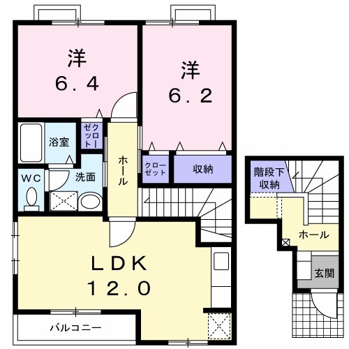 グリーンヒルズ 間取り図