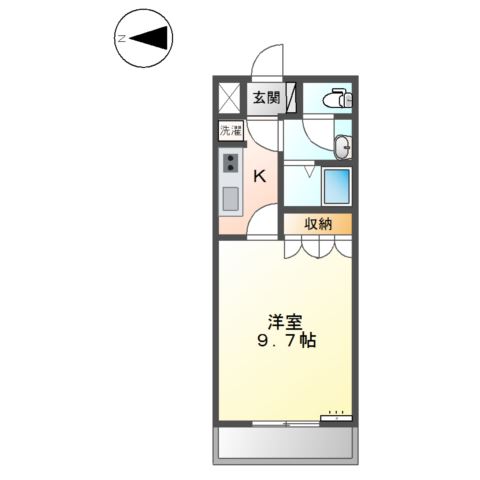 プチモント 間取り図