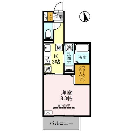 D-ROOM千代田町 間取り図
